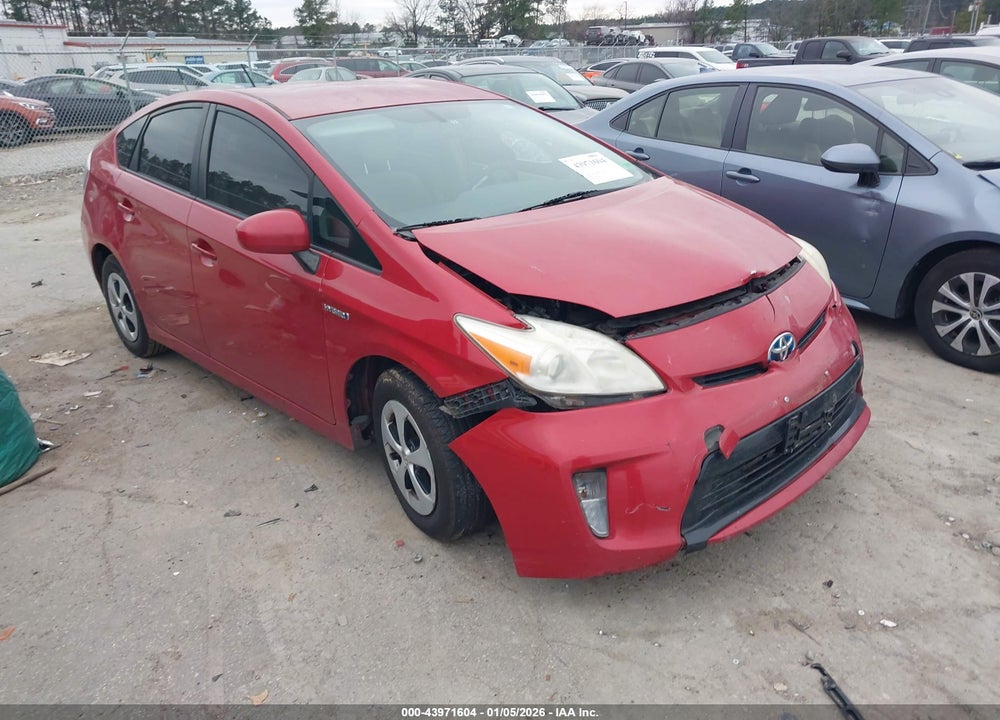 2013 TOYOTA PRIUS TWO VIN: JTDKN3DU2D0347814