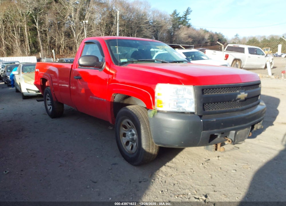 2008 CHEVROLET SILVERADO 1500 WORK TRUCK VIN: 1GCEK14C48E127875