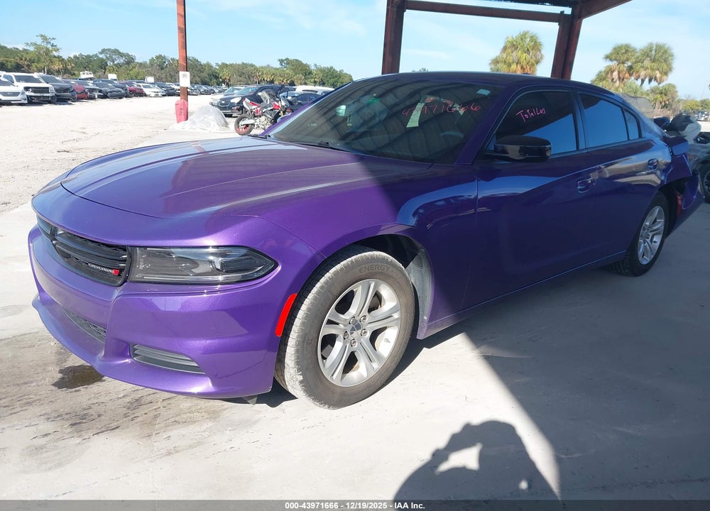 2023 DODGE CHARGER SXT VIN: 2C3CDXBG6PH656640