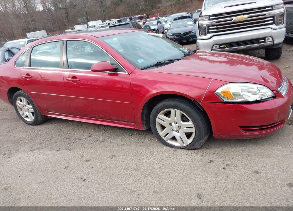 2013 CHEVROLET IMPALA LT VIN: 2G1WG5E35D1141316