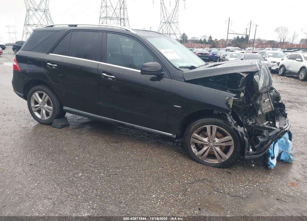 2012 MERCEDES-BENZ ML 350 BLUETEC 4MATIC VIN: 4JGDA2EB6CA015455