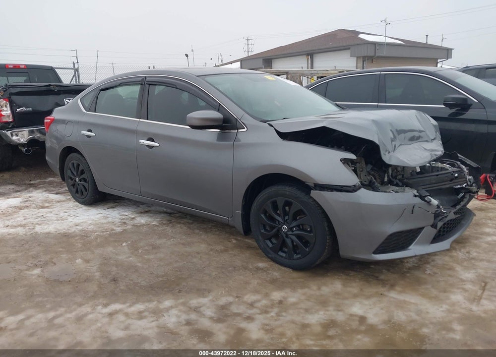 2017 NISSAN SENTRA SV VIN: 3N1AB7AP0HY236767