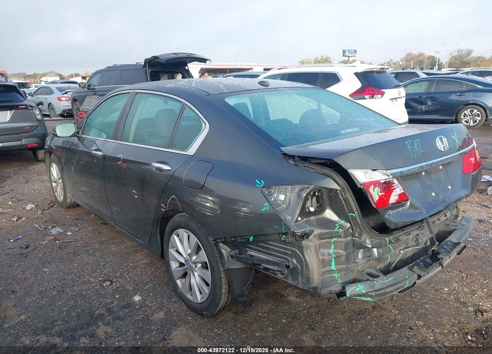 2013 HONDA ACCORD EX-L VIN: 1HGCR2F8XDA170847