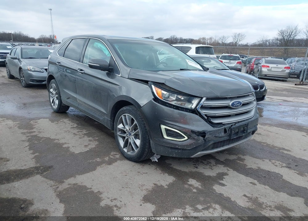 2016 FORD EDGE TITANIUM VIN: 2FMPK4K90GBB77227