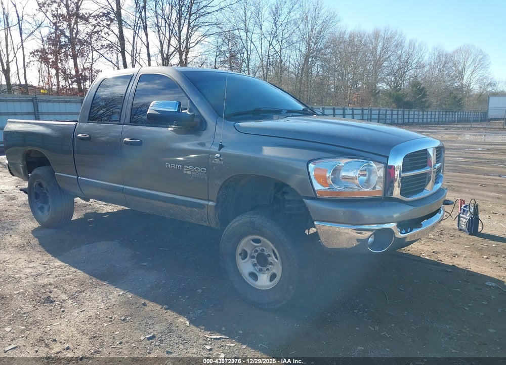 2006 DODGE RAM 2500 SLT/TRX4 OFF ROAD/SPORT/POWER WAGON VIN: 3D7KS28C56G259249