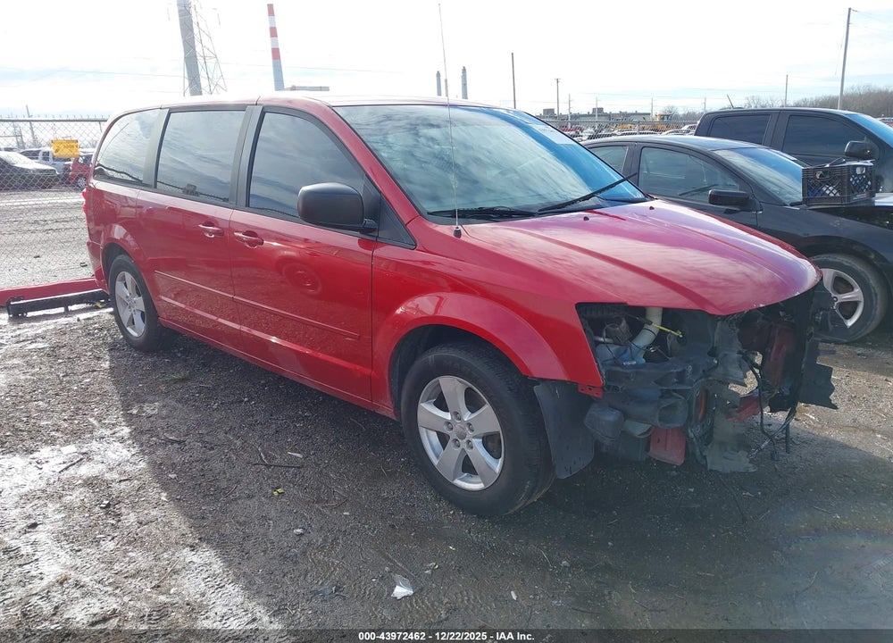 2013 DODGE GRAND CARAVAN SE VIN: 2C4RDGBG6DR809190