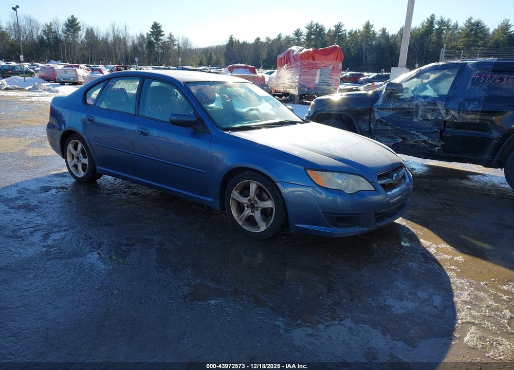 2008 SUBARU LEGACY 2.5I VIN: 4S3BL616687214130