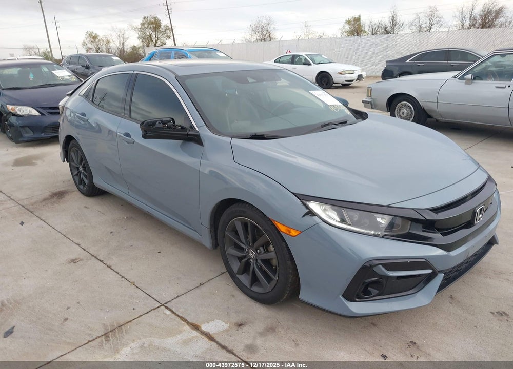 2020 HONDA CIVIC HATCHBACK VIN: SHHFK7H83LU405572