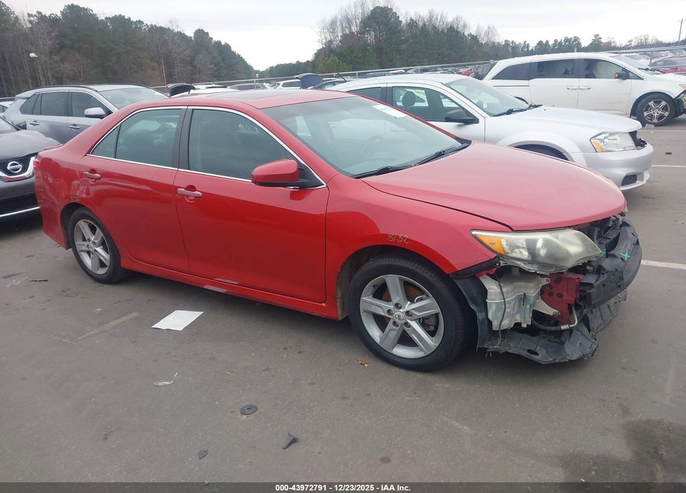 2012 TOYOTA CAMRY SE VIN: 4T1BF1FK3CU522684