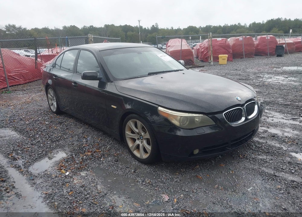 2006 BMW 550I VIN: WBANB53516CP02837