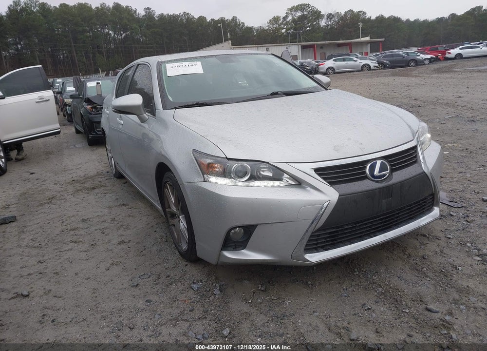2016 LEXUS CT 200H VIN: JTHKD5BH0G2268377