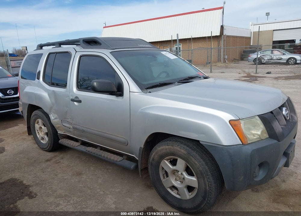 2005 NISSAN XTERRA S VIN: 5N1AN08U25C601523