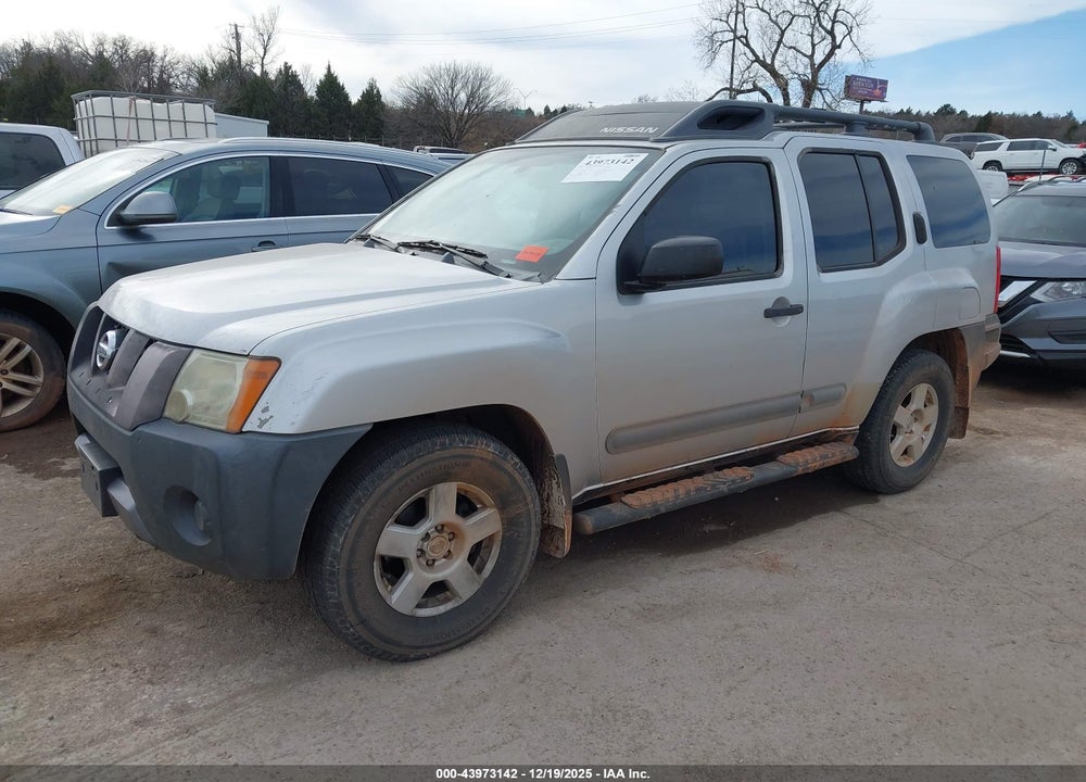 2005 NISSAN XTERRA S VIN: 5N1AN08U25C601523