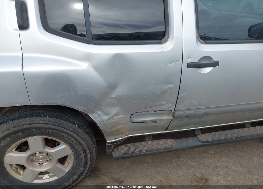 2005 NISSAN XTERRA S VIN: 5N1AN08U25C601523
