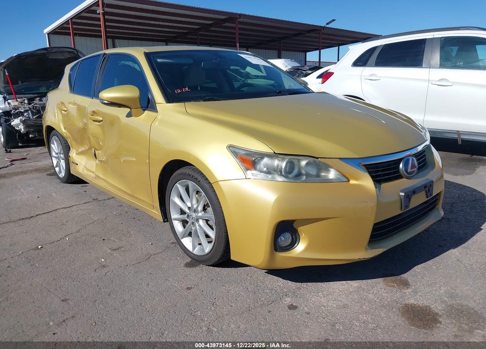 2011 LEXUS CT 200H PREMIUM VIN: JTHKD5BH4B2006757