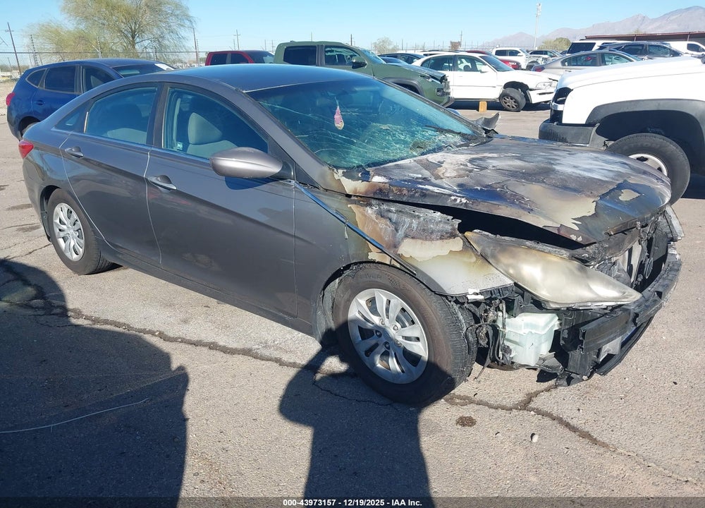 2011 HYUNDAI SONATA GLS VIN: 5NPEB4AC6BH092799