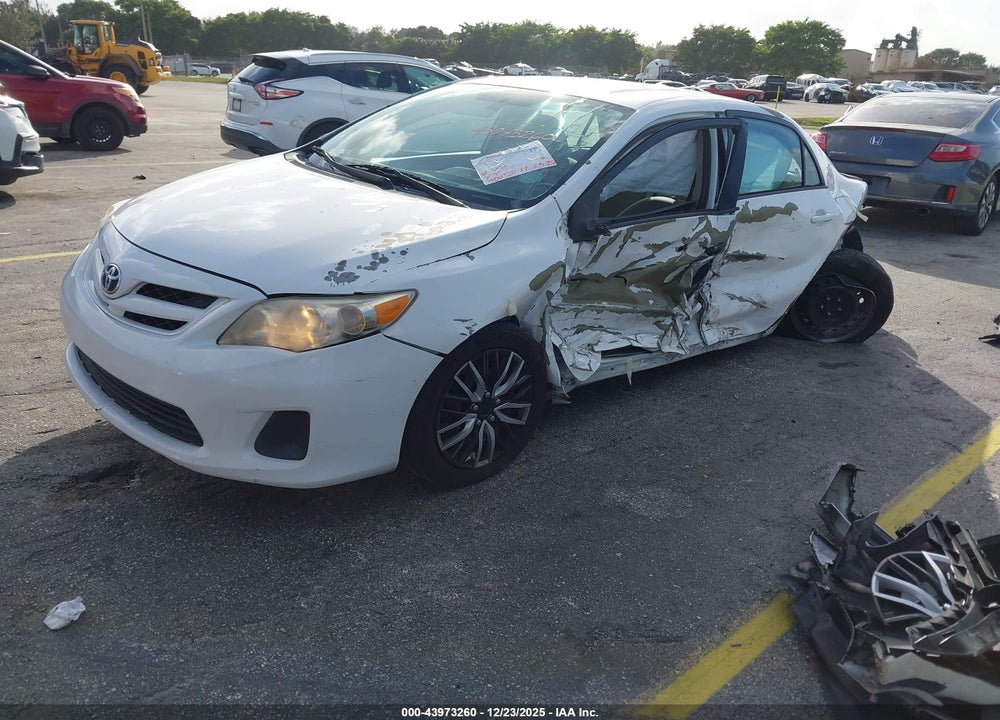 2012 TOYOTA COROLLA LE VIN: 5YFBU4EE4CP033568