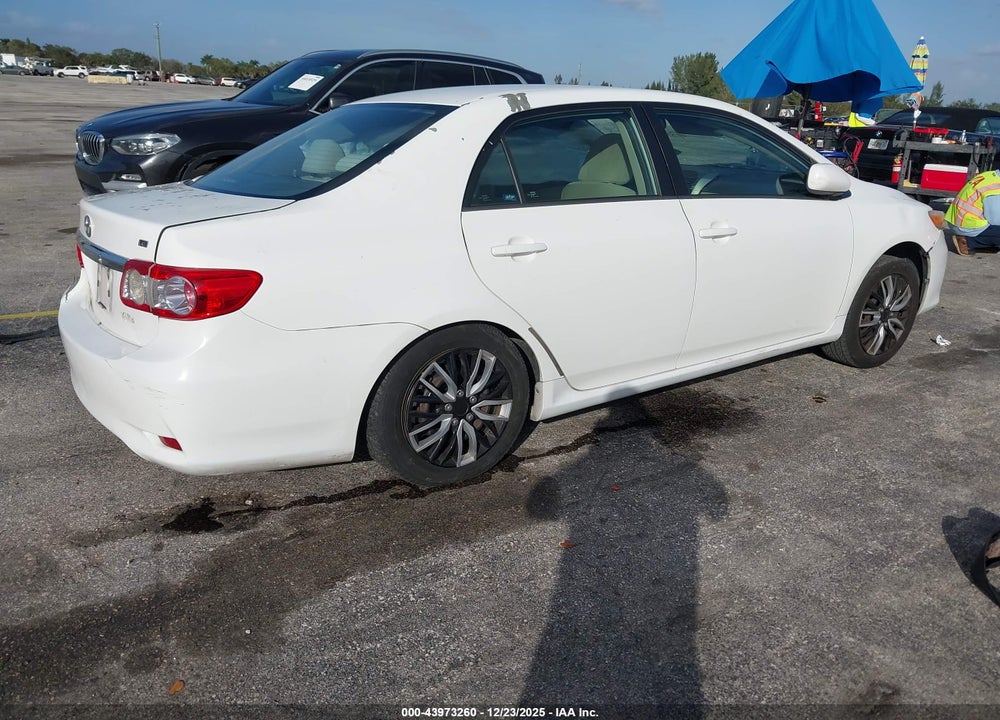 2012 TOYOTA COROLLA LE VIN: 5YFBU4EE4CP033568