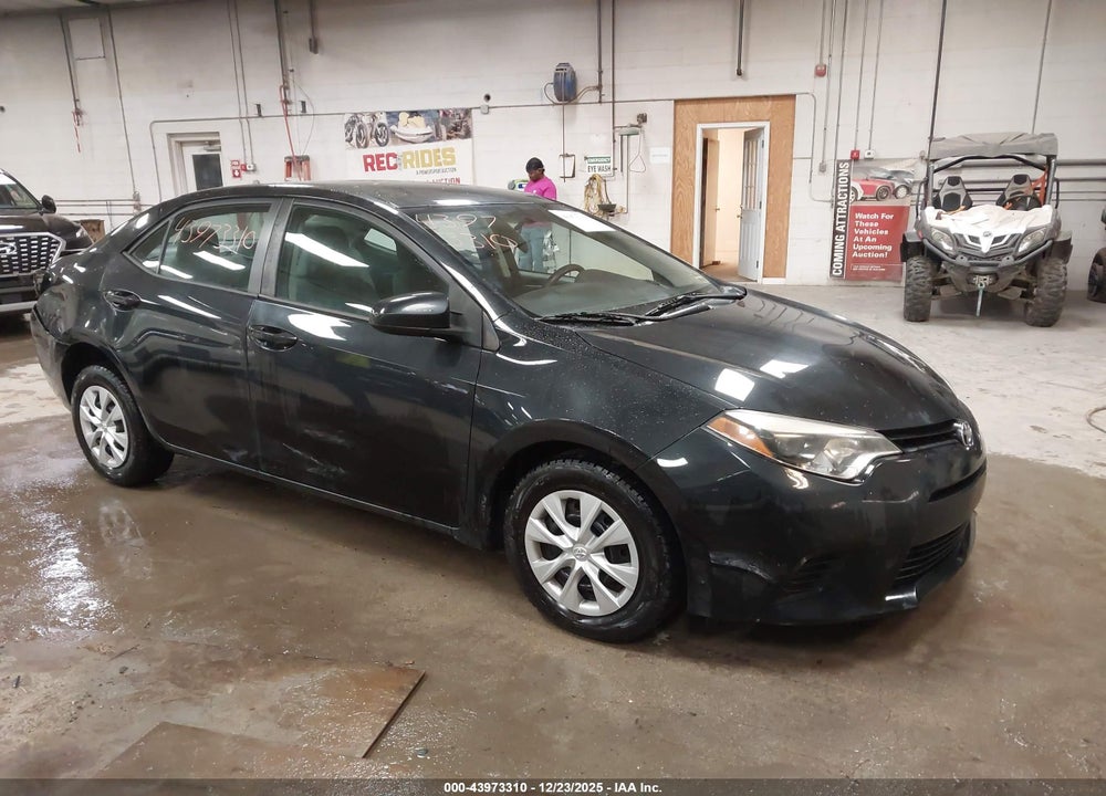 2014 TOYOTA COROLLA L VIN: 2T1BURHE9EC080865