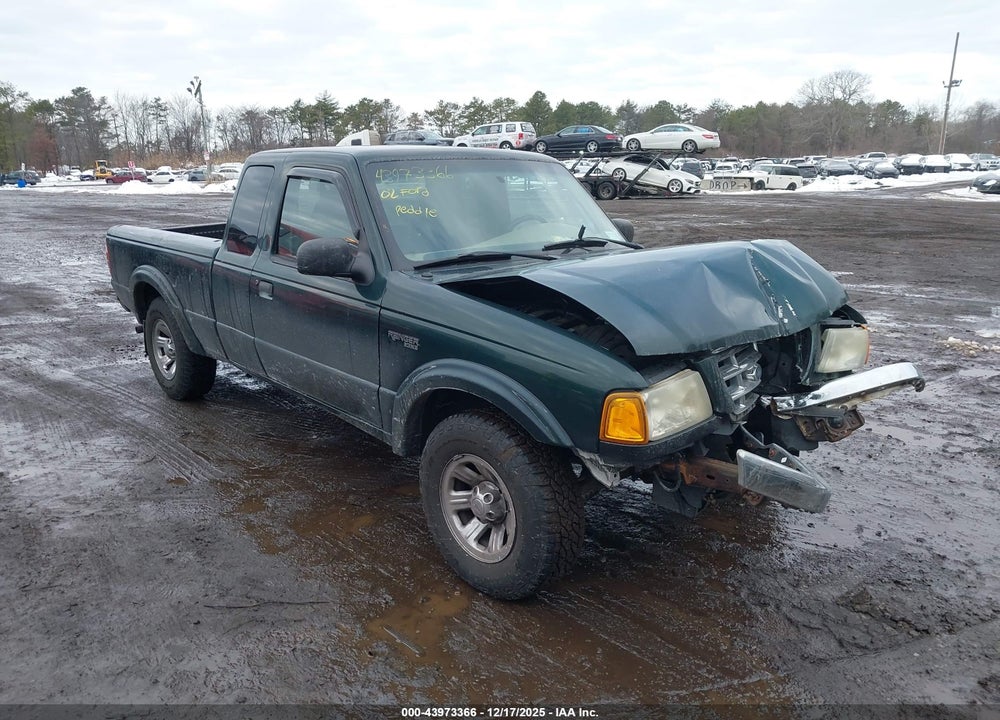 2002 FORD RANGER XLT VIN: 1FTZR44E82TA67327