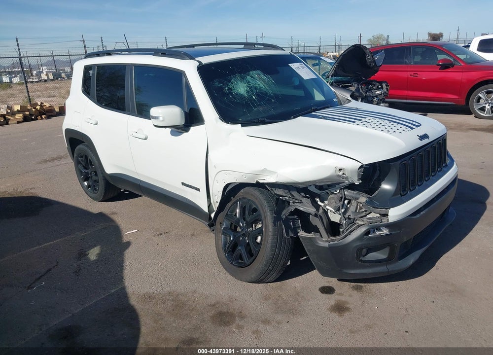 2018 JEEP RENEGADE ALTITUDE FWD VIN: ZACCJABB2JPJ09437