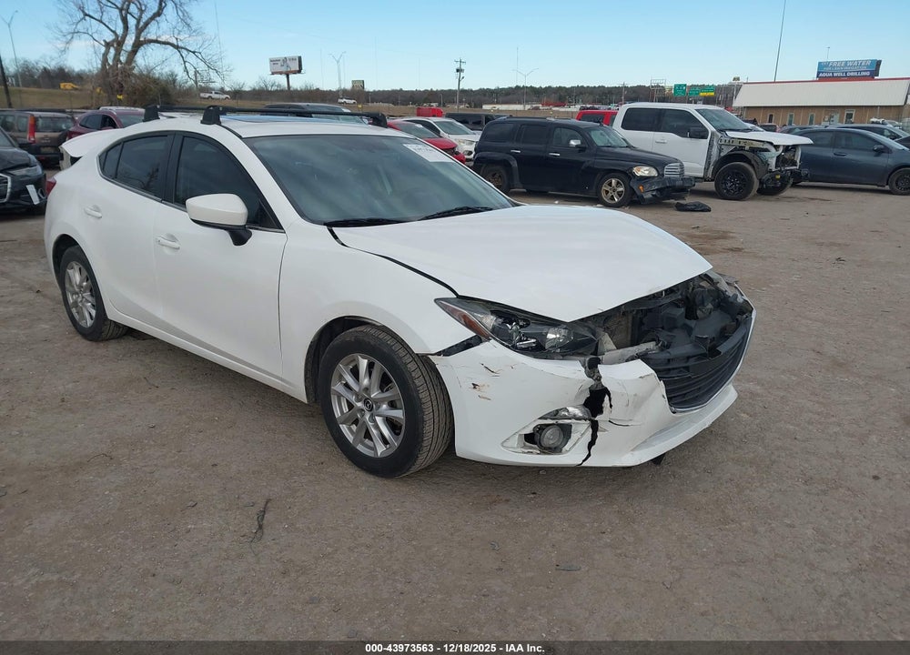 2016 MAZDA 3 I TOURING VIN: 3MZBM1W76GM267770