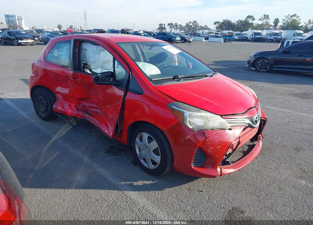 2015 TOYOTA YARIS L/LE VIN: VNKJTUD31FA052917