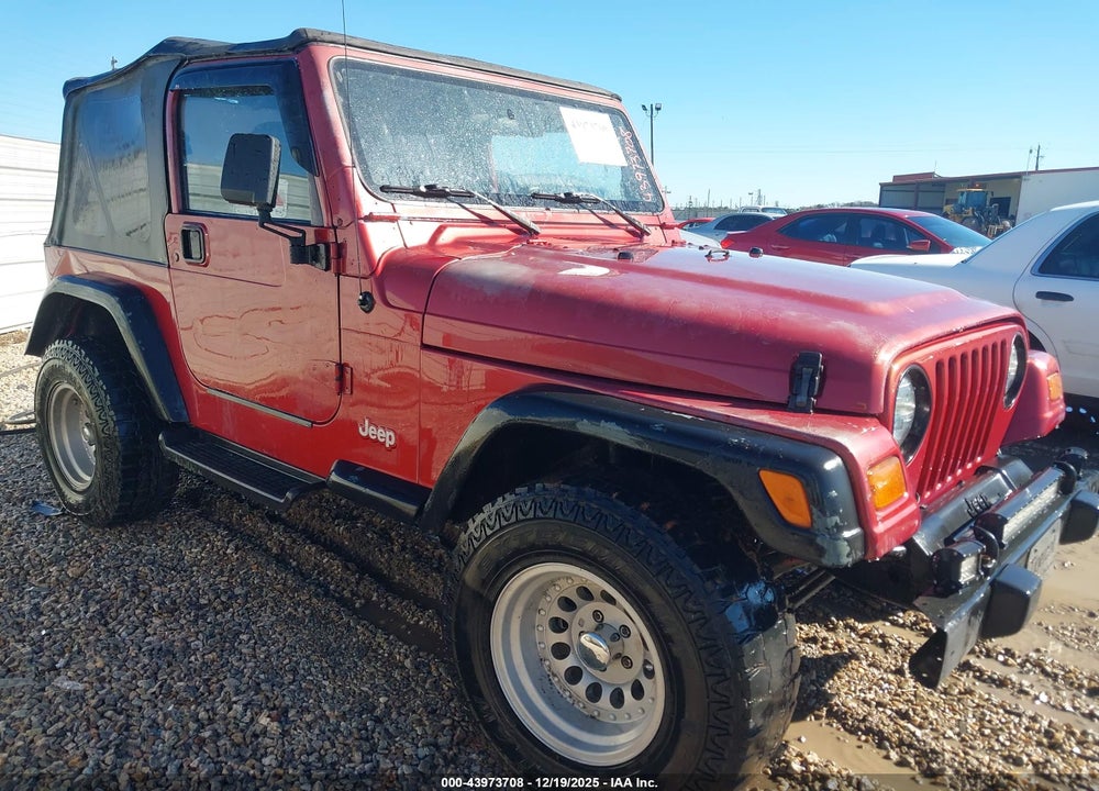 1999 JEEP WRANGLER SE VIN: 1J4FY29P9XP479352