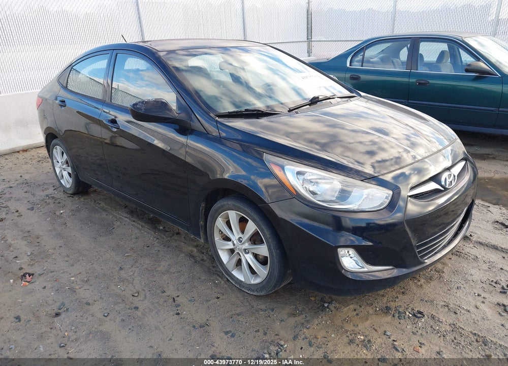 2012 HYUNDAI ACCENT GLS VIN: KMHCU4AE6CU134233