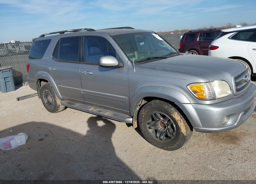 2003 TOYOTA SEQUOIA LIMITED V8 VIN: 5TDZT38A73S167969