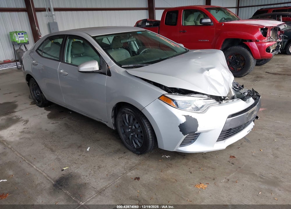 2016 TOYOTA COROLLA LE VIN: 2T1BURHE7GC547073