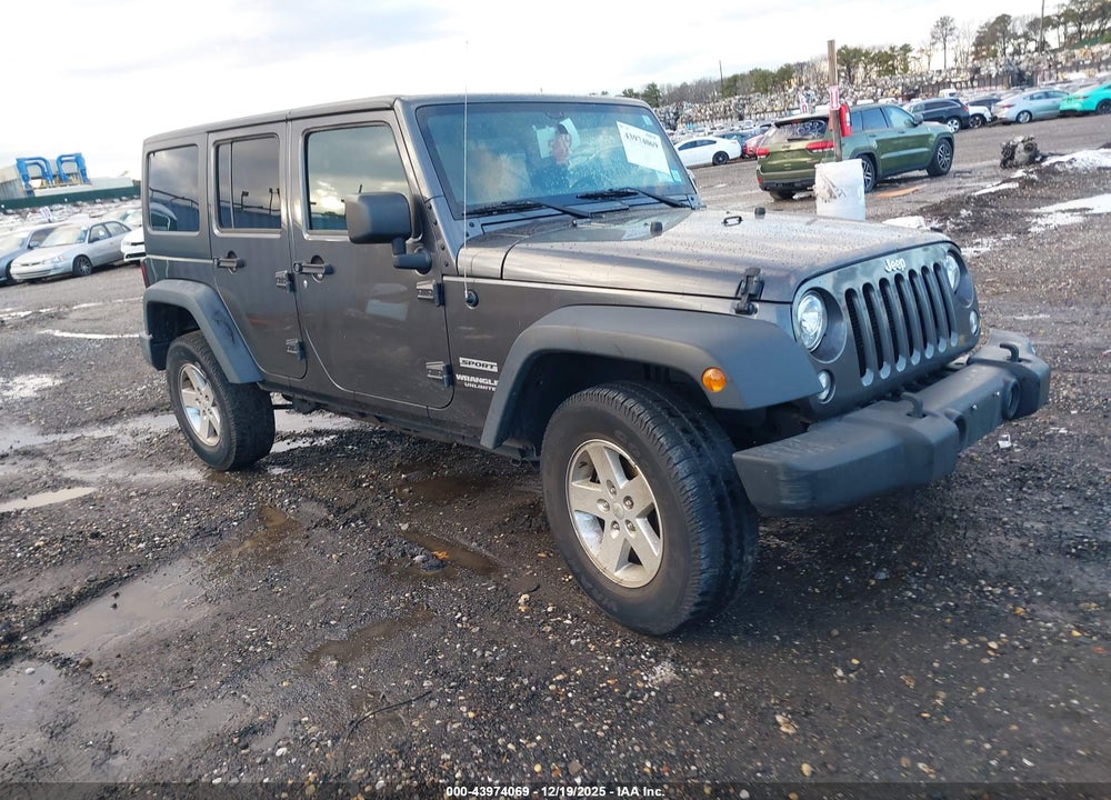 2017 JEEP WRANGLER UNLIMITED SPORT 4X4 VIN: 1C4BJWDG5HL691052