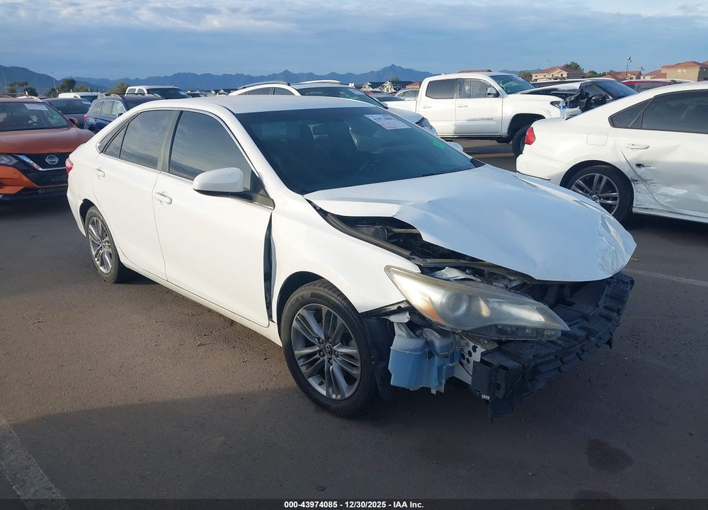 2016 TOYOTA CAMRY SE VIN: 4T1BF1FK3GU180191