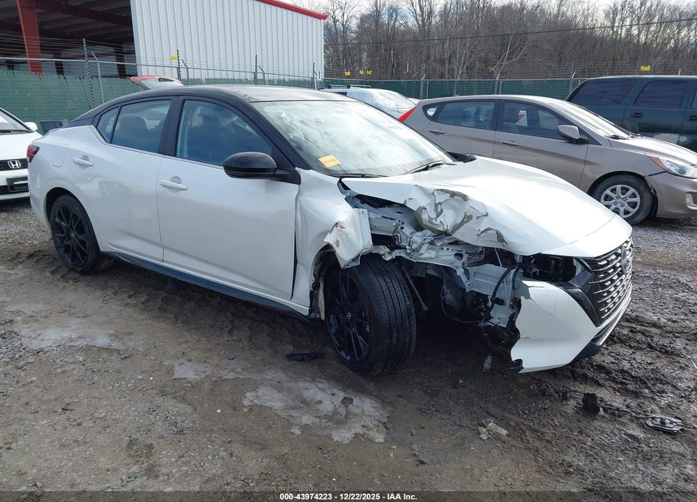 2025 NISSAN SENTRA SR VIN: 3N1AB8DV7SY315568