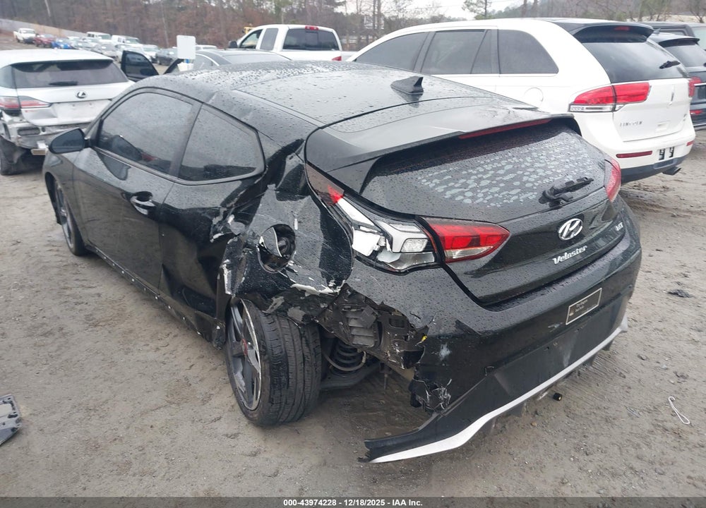 2019 HYUNDAI VELOSTER TURBO VIN: KMHTH6AB9KU006945