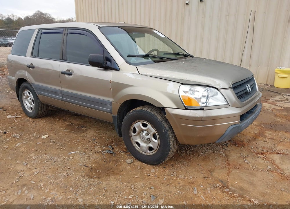 2005 HONDA PILOT LX VIN: 2HKYF18135H572288
