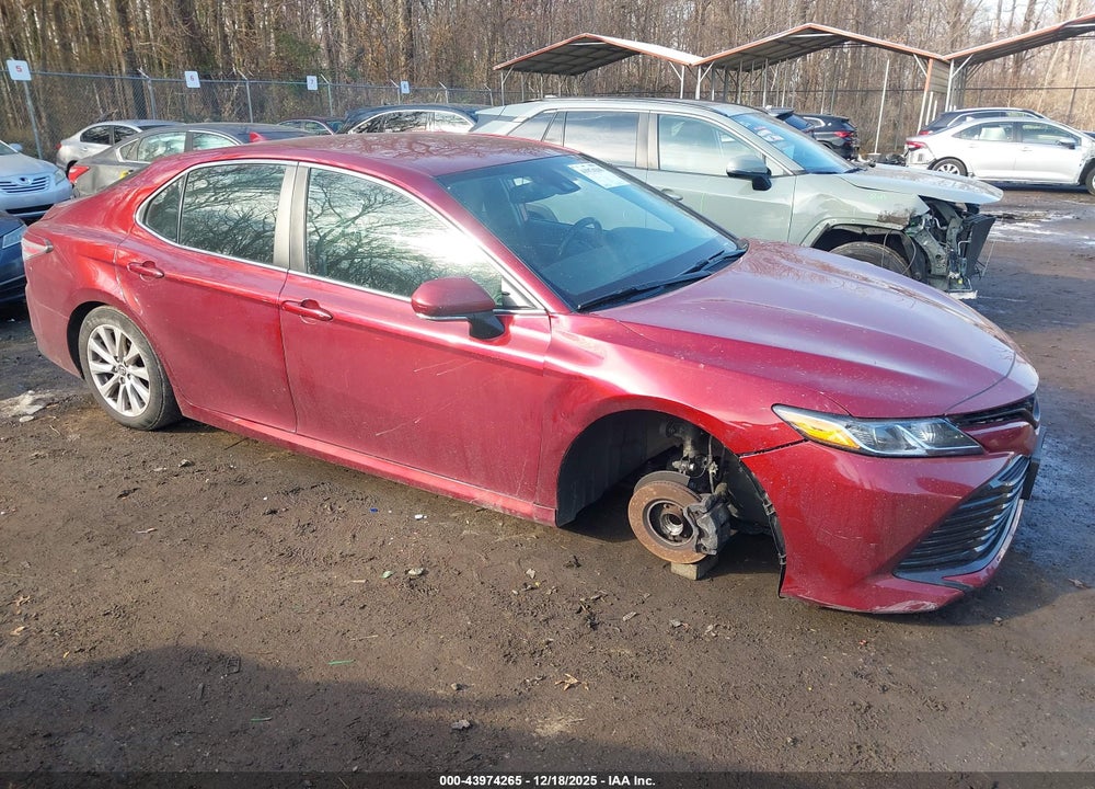 2019 TOYOTA CAMRY LE VIN: 4T1B11HK6KU692189