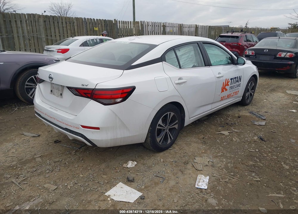2023 NISSAN SENTRA SV XTRONIC CVT VIN: 3N1AB8CV5PY276519