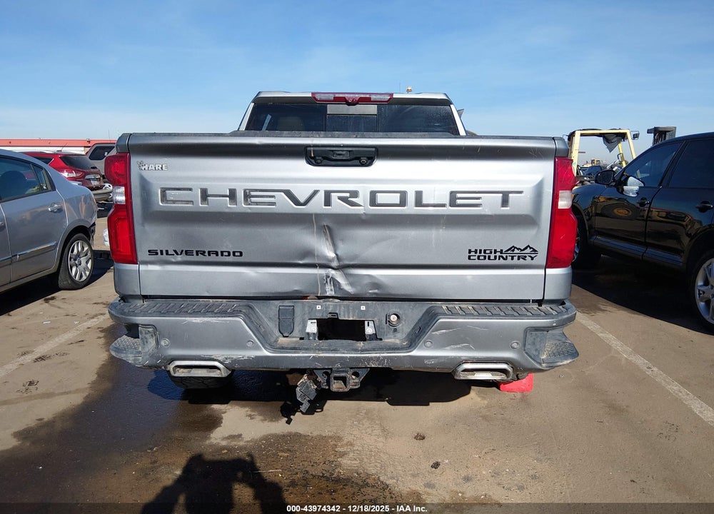 2023 CHEVROLET SILVERADO 1500 4WD  SHORT BED HIGH COUNTRY VIN: 3GCUDJEL5PG361213