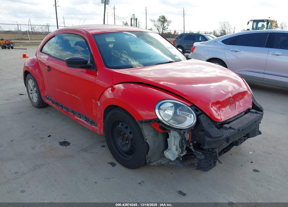 2014 VOLKSWAGEN BEETLE 2.5L ENTRY VIN: 3VWFP7ATXEM611114