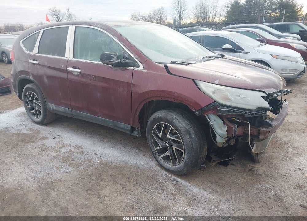 2016 HONDA CR-V SE VIN: 2HKRM3H43GH518136