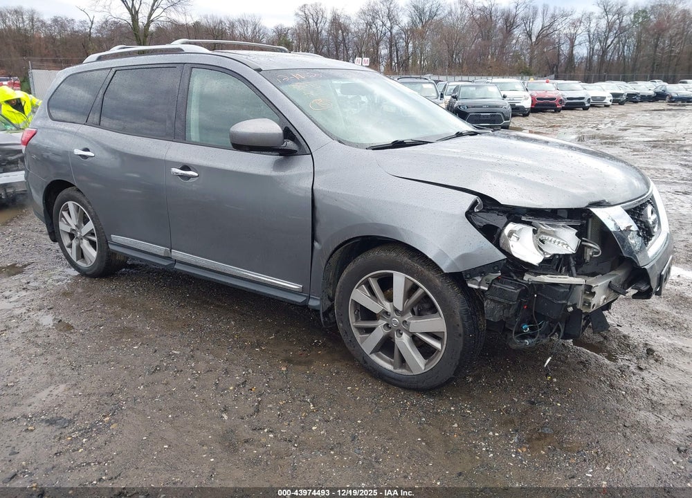 2015 NISSAN PATHFINDER PLATINUM VIN: 5N1AR2MMXFC659435