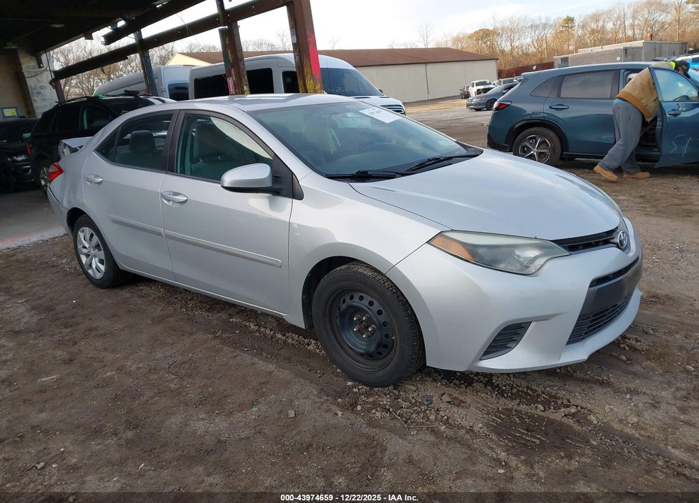 2015 TOYOTA COROLLA LE VIN: 2T1BURHE6FC308127