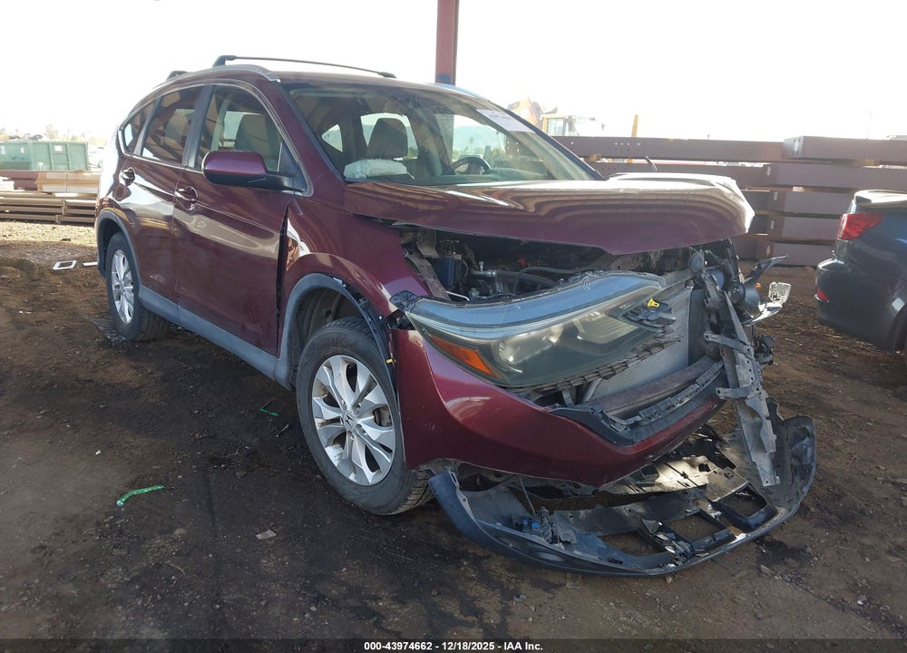 2014 HONDA CR-V EX-L VIN: 5J6RM4H70EL119512