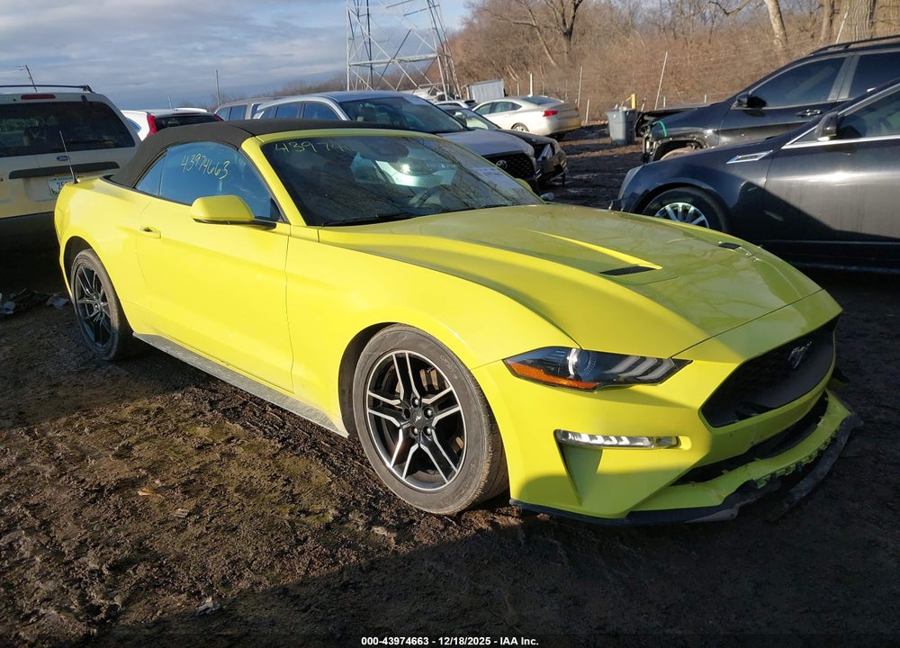 2021 FORD MUSTANG ECOBOOST PREMIUM VIN: 1FATP8UH7M5120139
