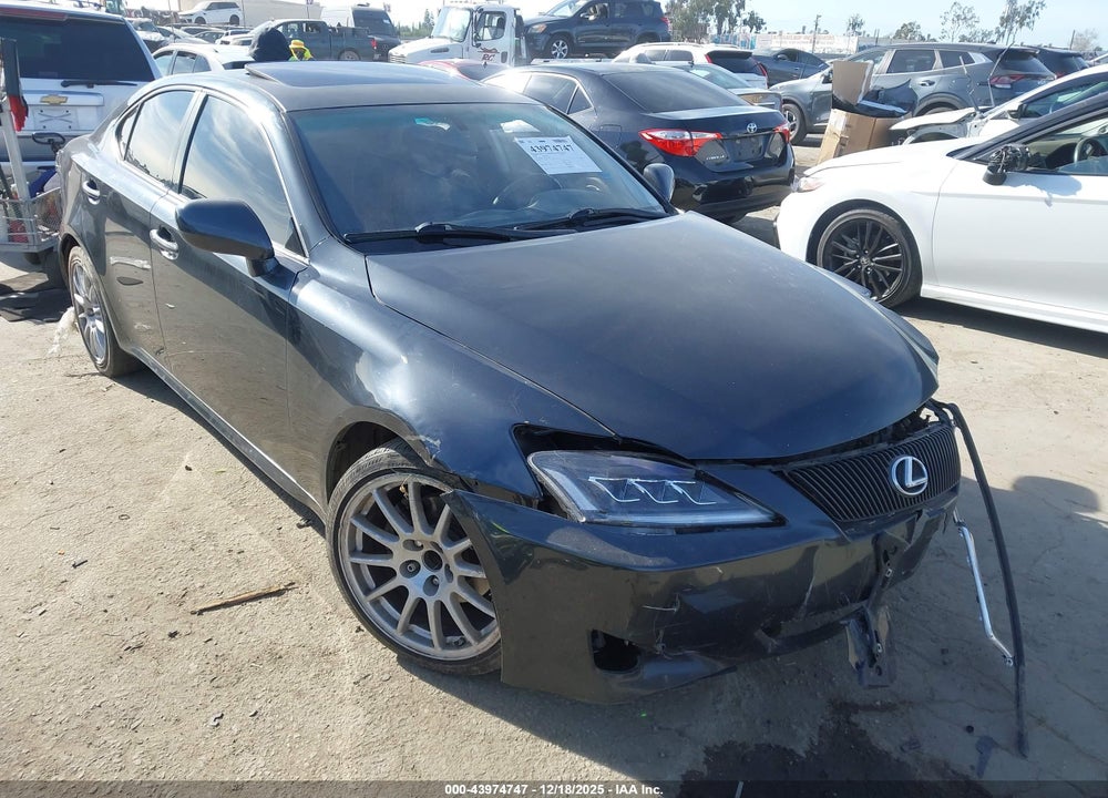 2007 LEXUS IS 250 VIN: JTHBK262272027706