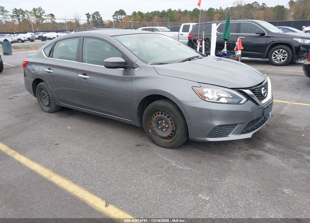 2019 NISSAN SENTRA S VIN: 3N1AB7AP2KY365827