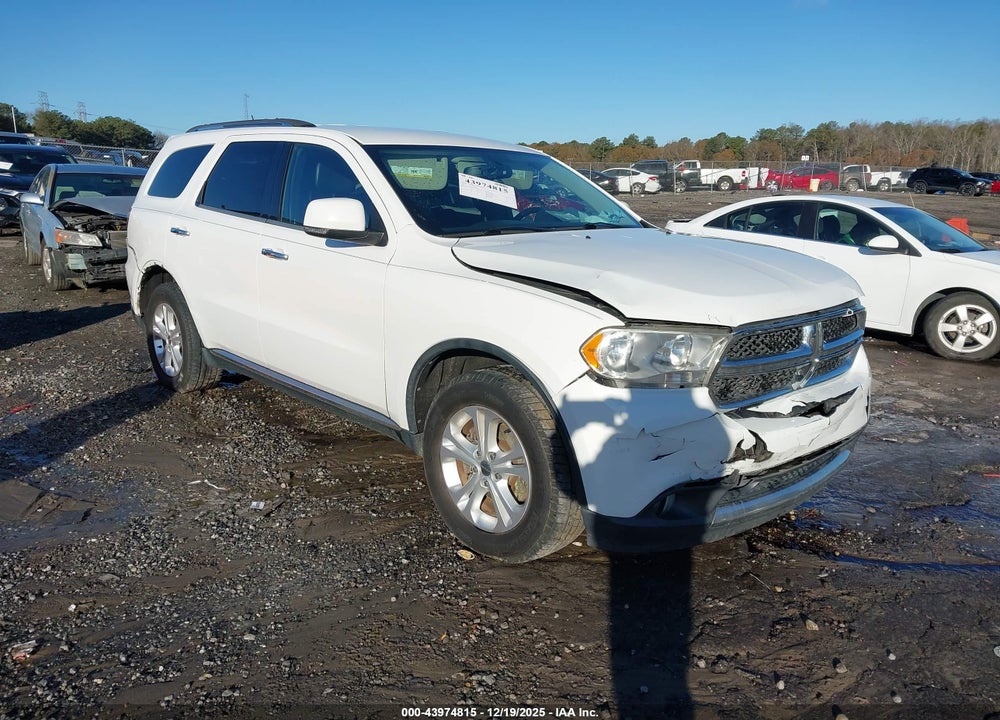 2013 DODGE DURANGO CREW VIN: 1C4RDHDG5DC664056
