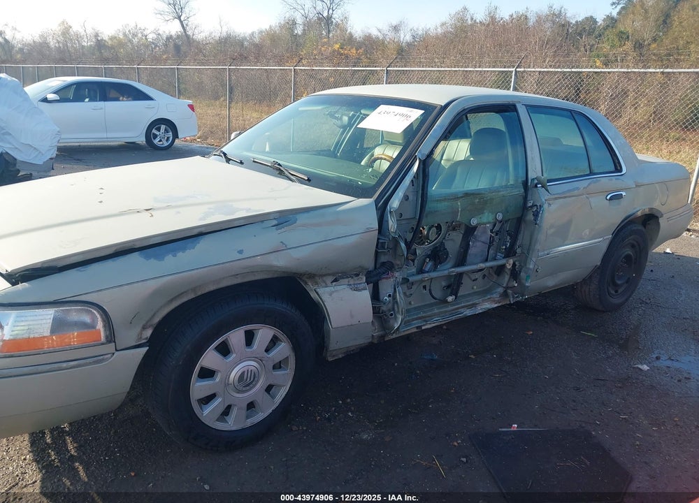 2003 MERCURY GRAND MARQUIS LS VIN: 2MEFM75W83X691108