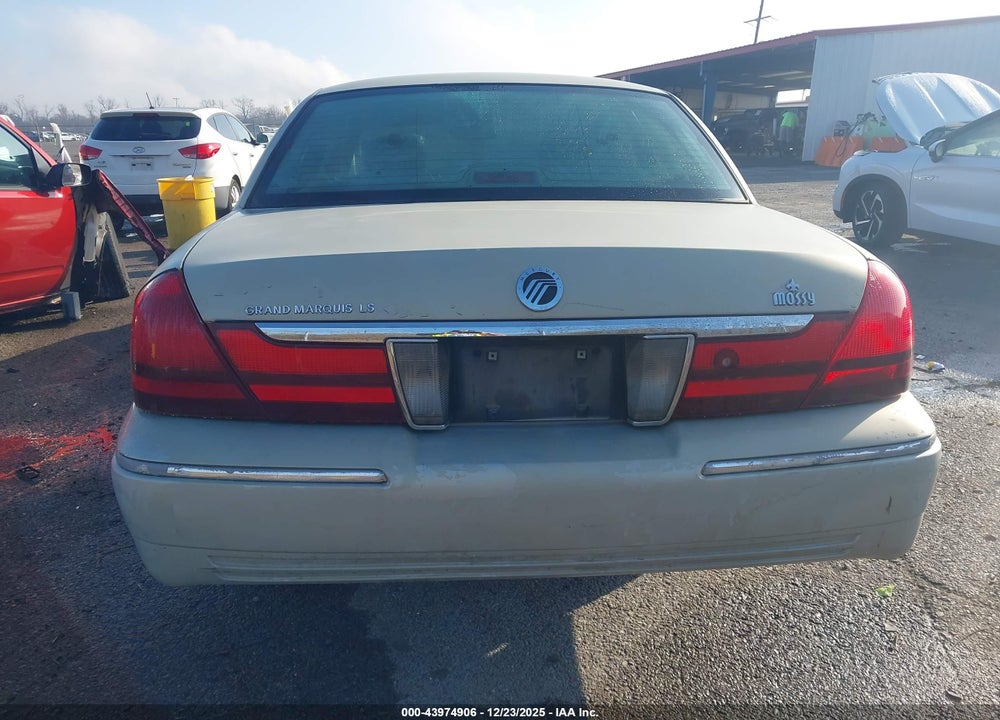 2003 MERCURY GRAND MARQUIS LS VIN: 2MEFM75W83X691108